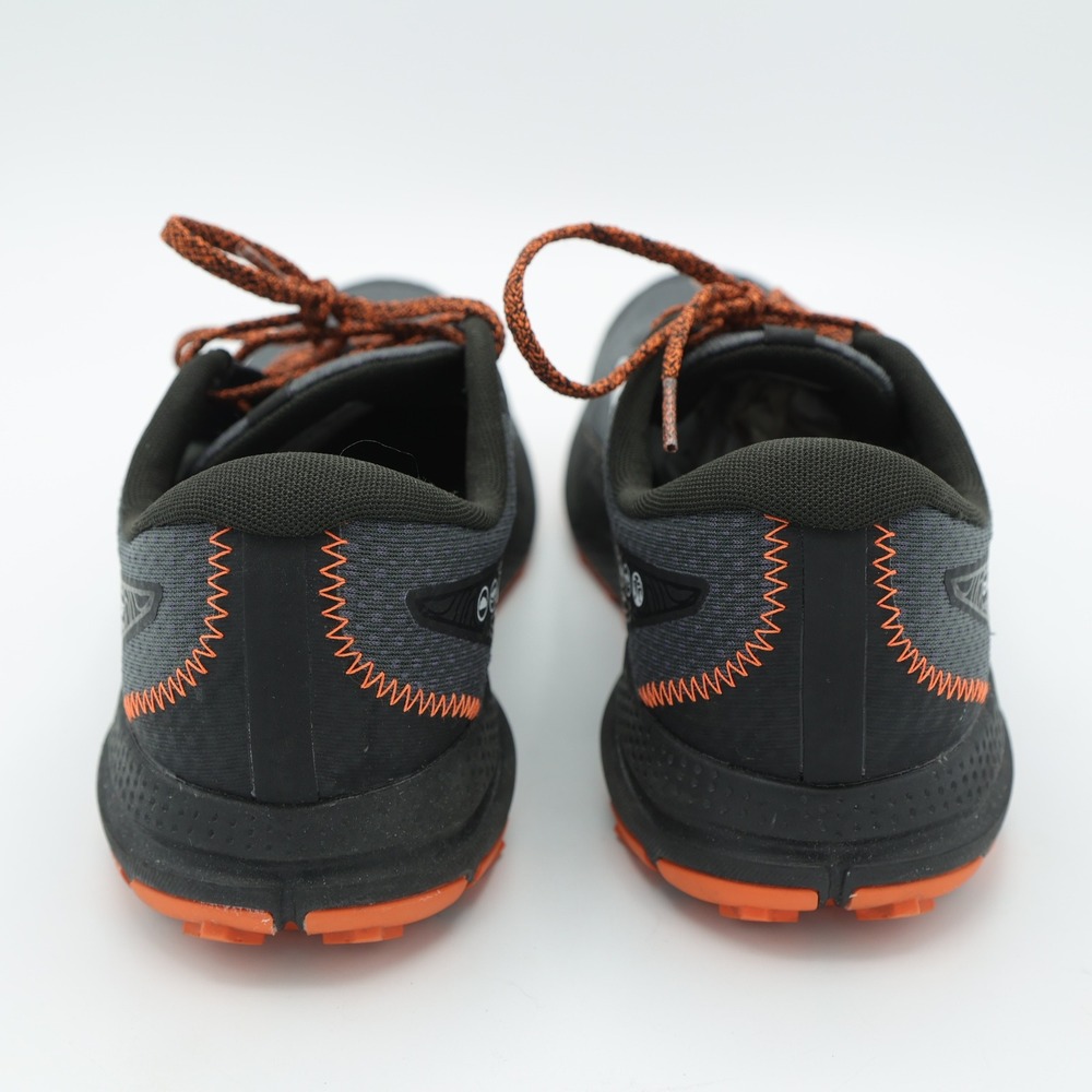 Brooks Divide 4 GTX Mens 10 Black Orange Gore-Tex Trail Running Shoe 1104041D084 - Picture 4 of 8